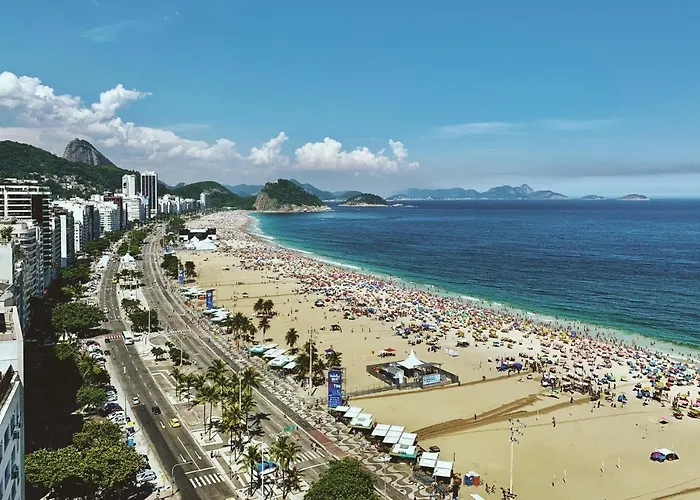Modern Apartment Perto 1 Block Copacabana Beach Best Beach - Rio Janeiro Rio de Janeiro